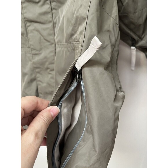 Burton Snowboards Tactic Yellow/Gray Full Zip Hoodie Jacket Womens Sz S Biolite - Picture 4 of 12